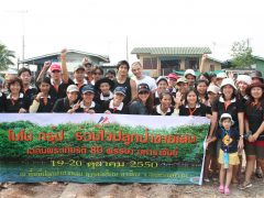 “Mono Group together to plant mangrove forest for the 80th celebration of the King”