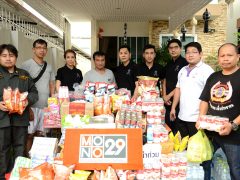 MONO 29 sent kindness to flood victims