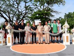 Basketball Court Opening Ceremony